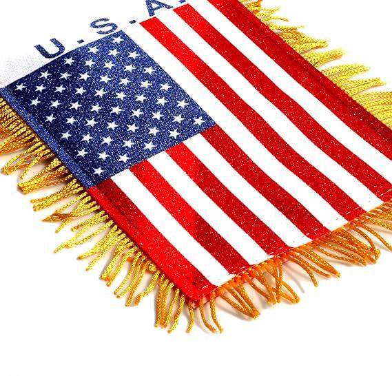 USA Window Hanging Flags - 11-flag