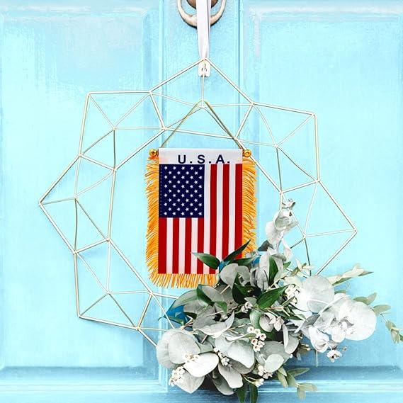 USA Window Hanging Flags - 11-flag